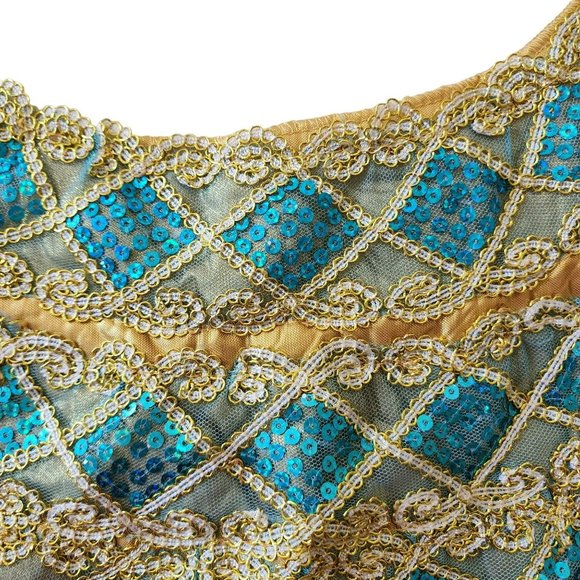Egyptian Sequin Collar Costume One Size - Picture 5 of 10